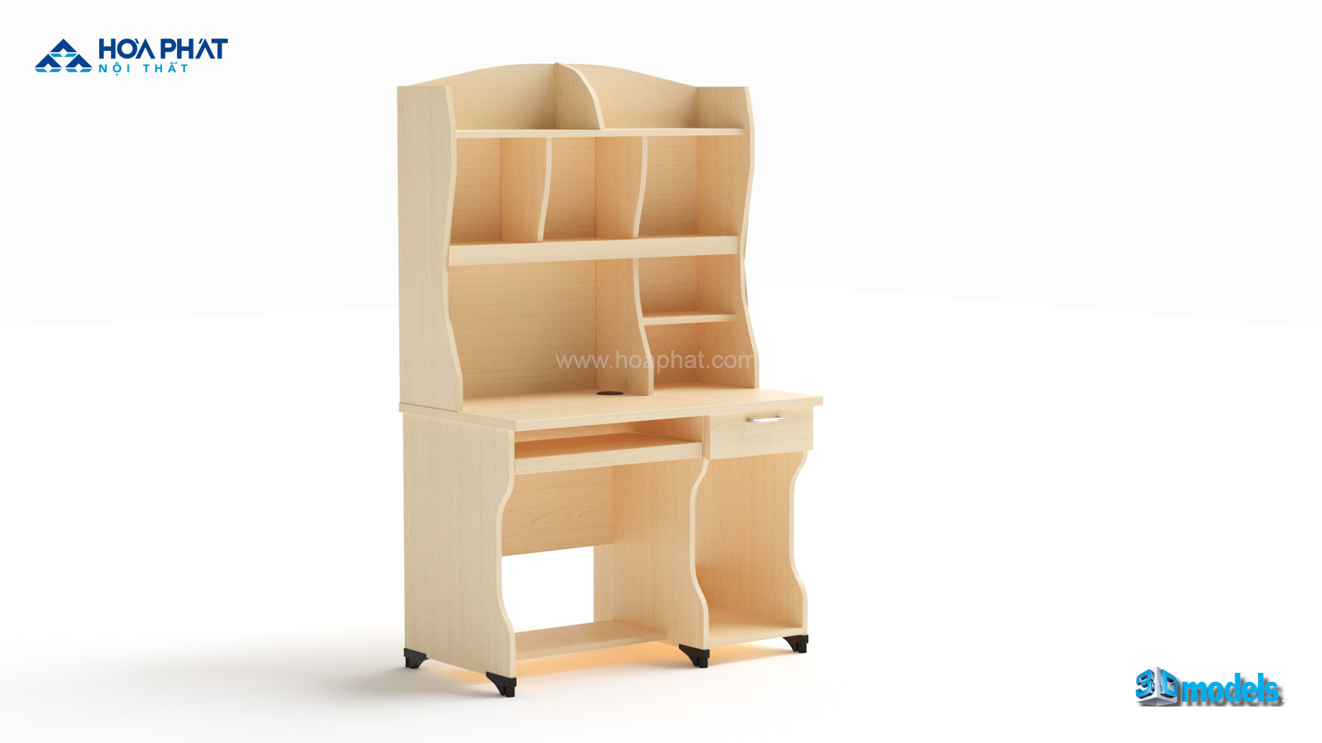 Bàn liền giá sách ATB01