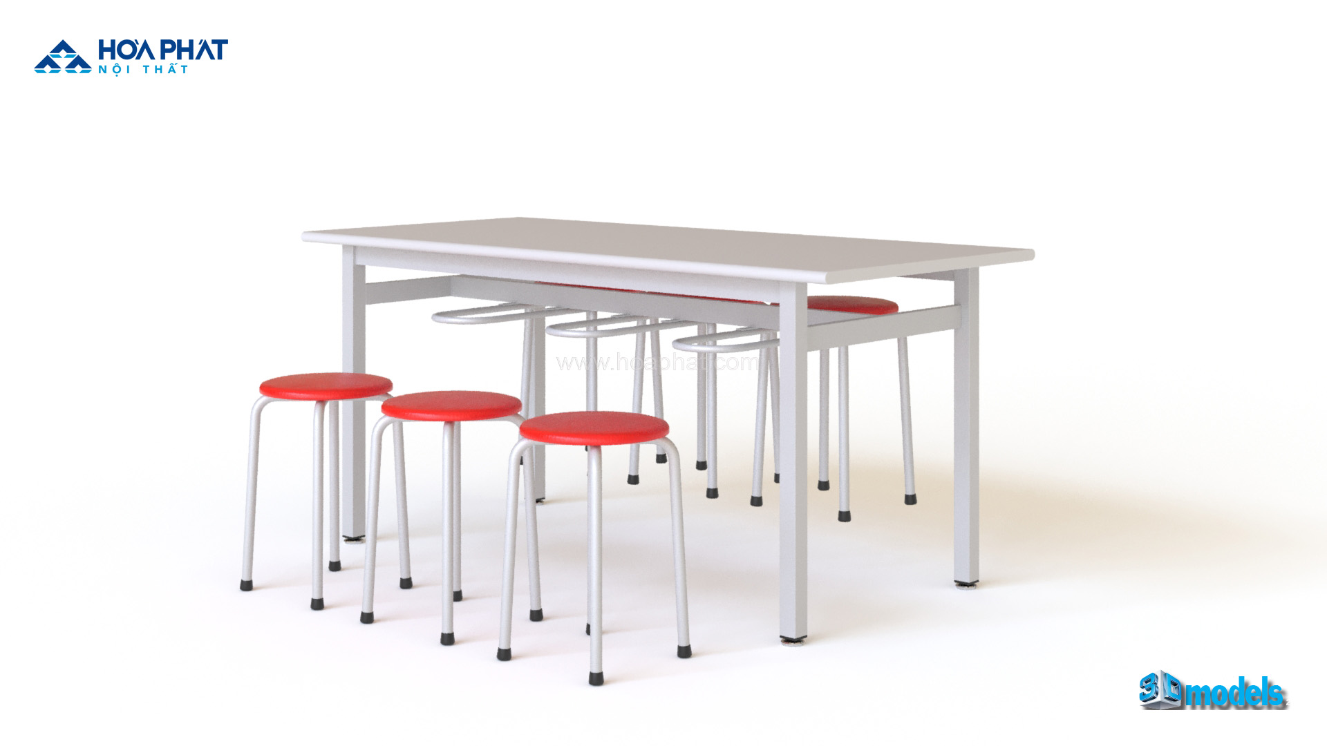 Bàn ghế ăn công nghiệp BA01-16