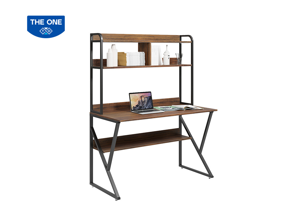 Bàn học sinh liền giá sách BHS405