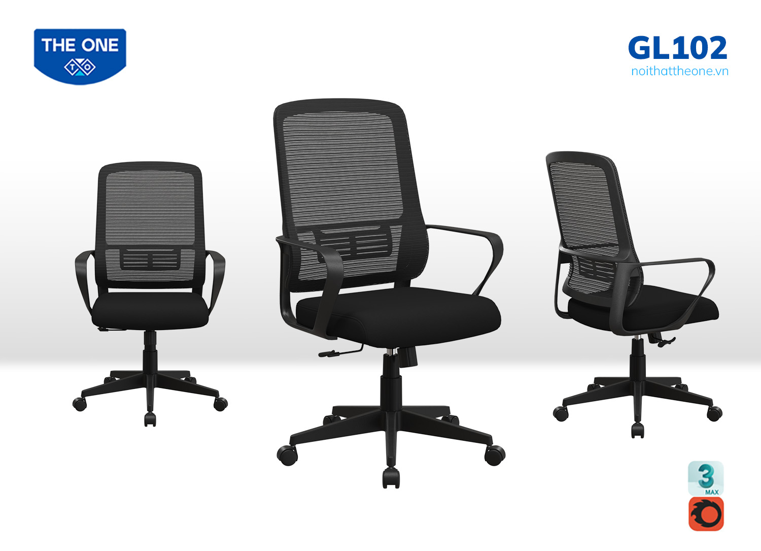 Ghế lưới nhân viên GL102