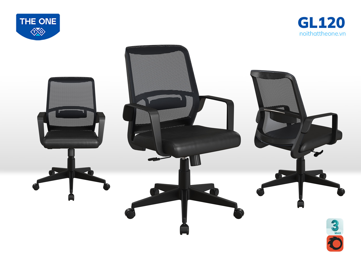 Ghế lưới văn phòng GL120