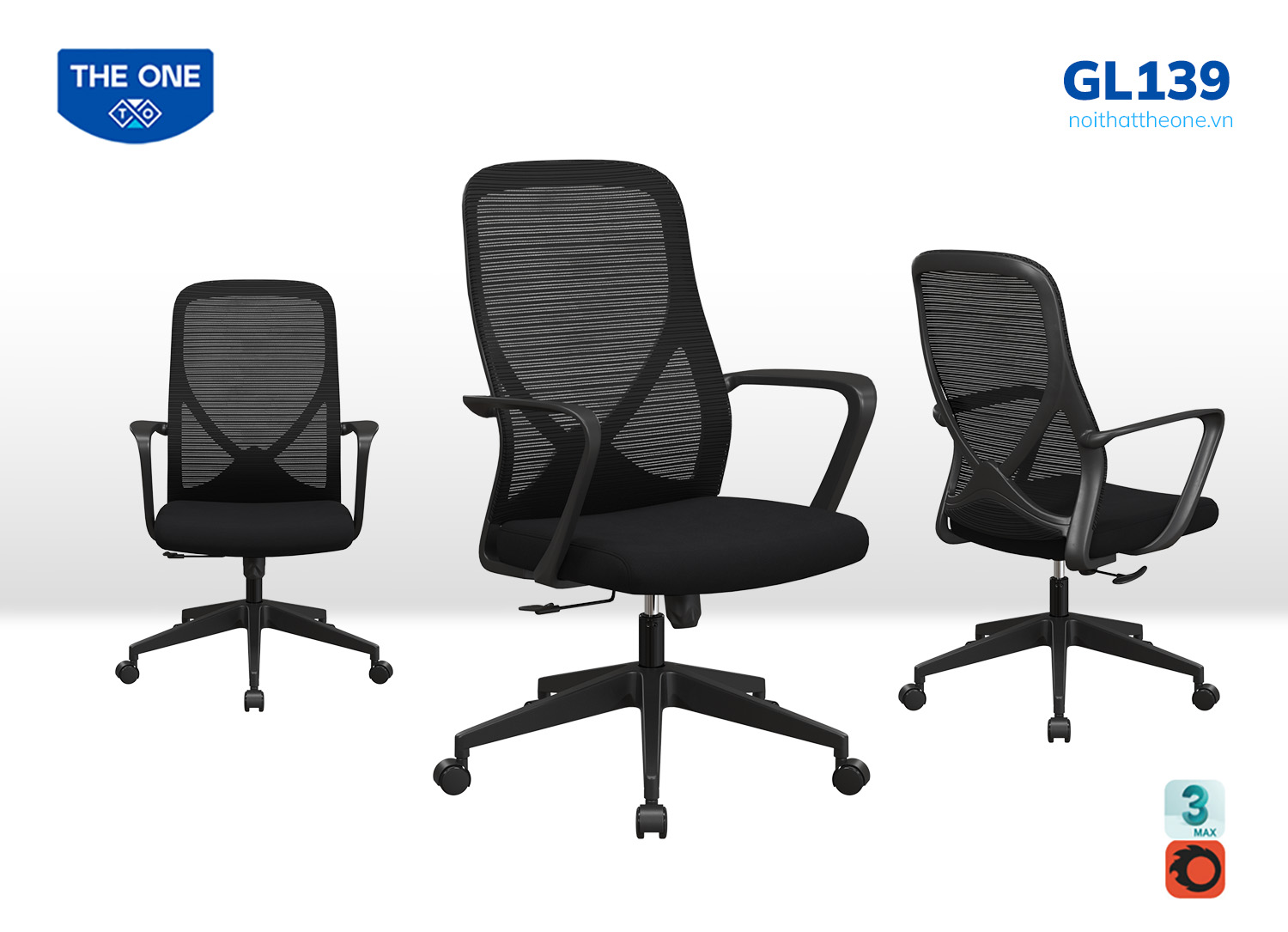 Ghế lưới nhân viên GL139