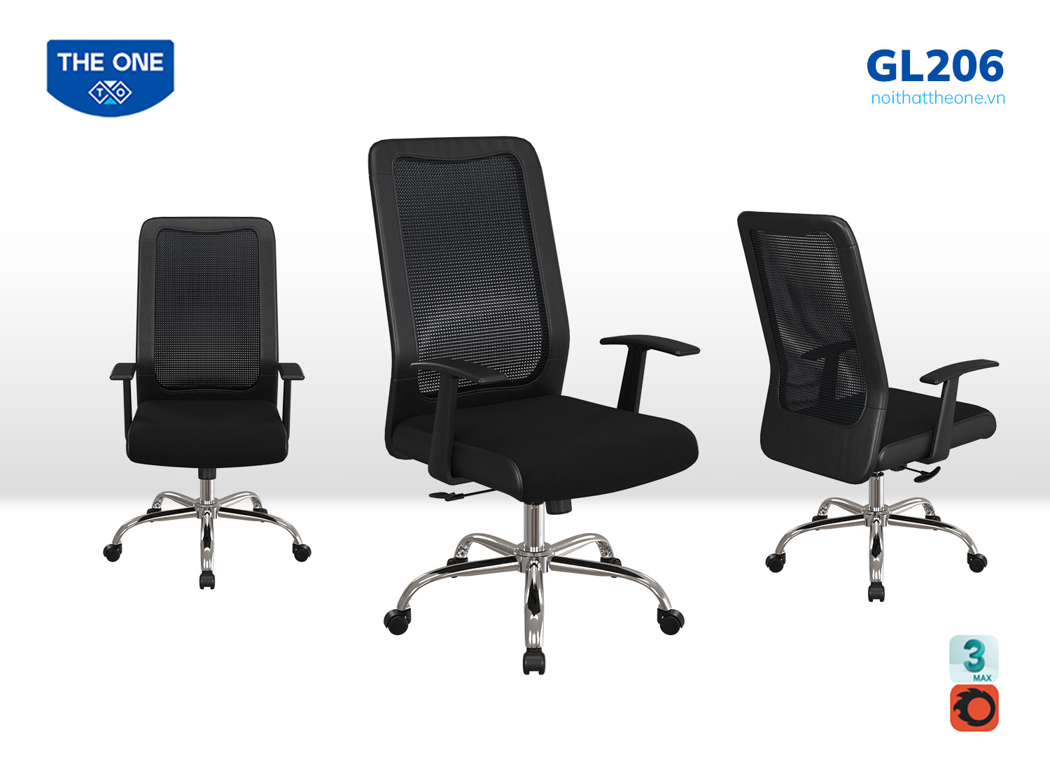 Ghế lưới cao cấp GL206