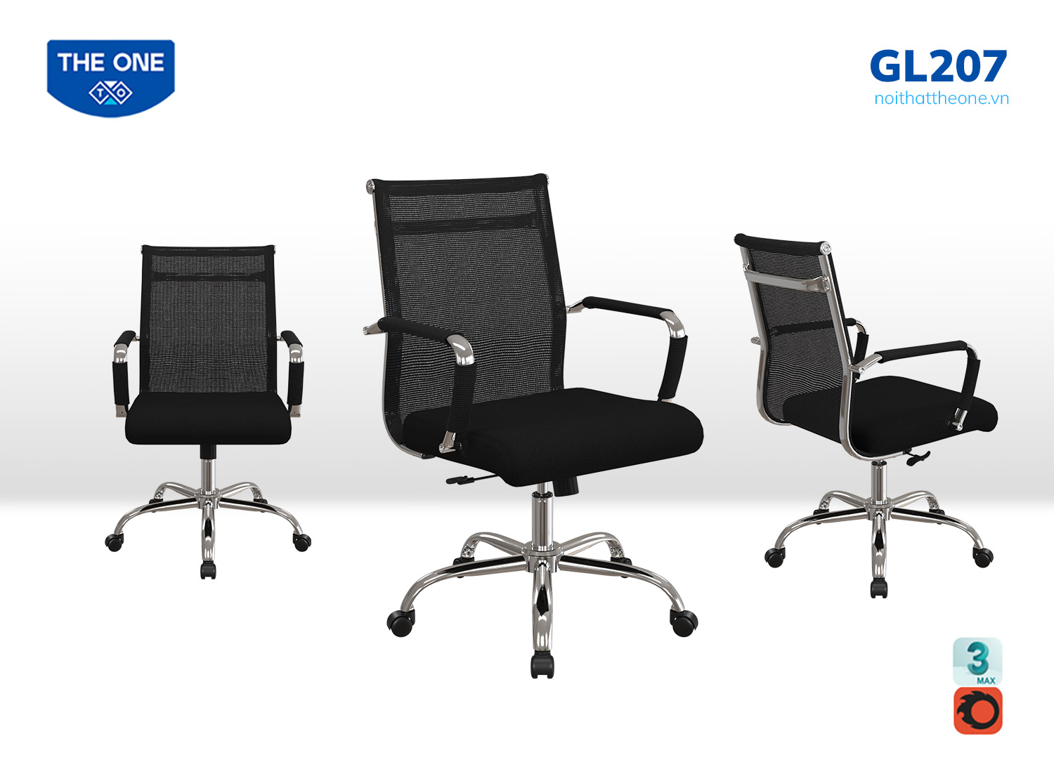 Ghế lưới cao cấp GL207