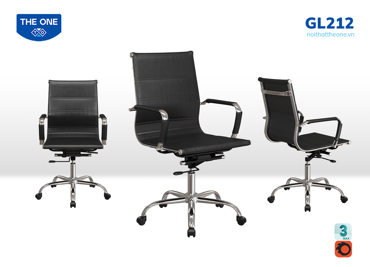 Ghế xoay văn phòng GL212