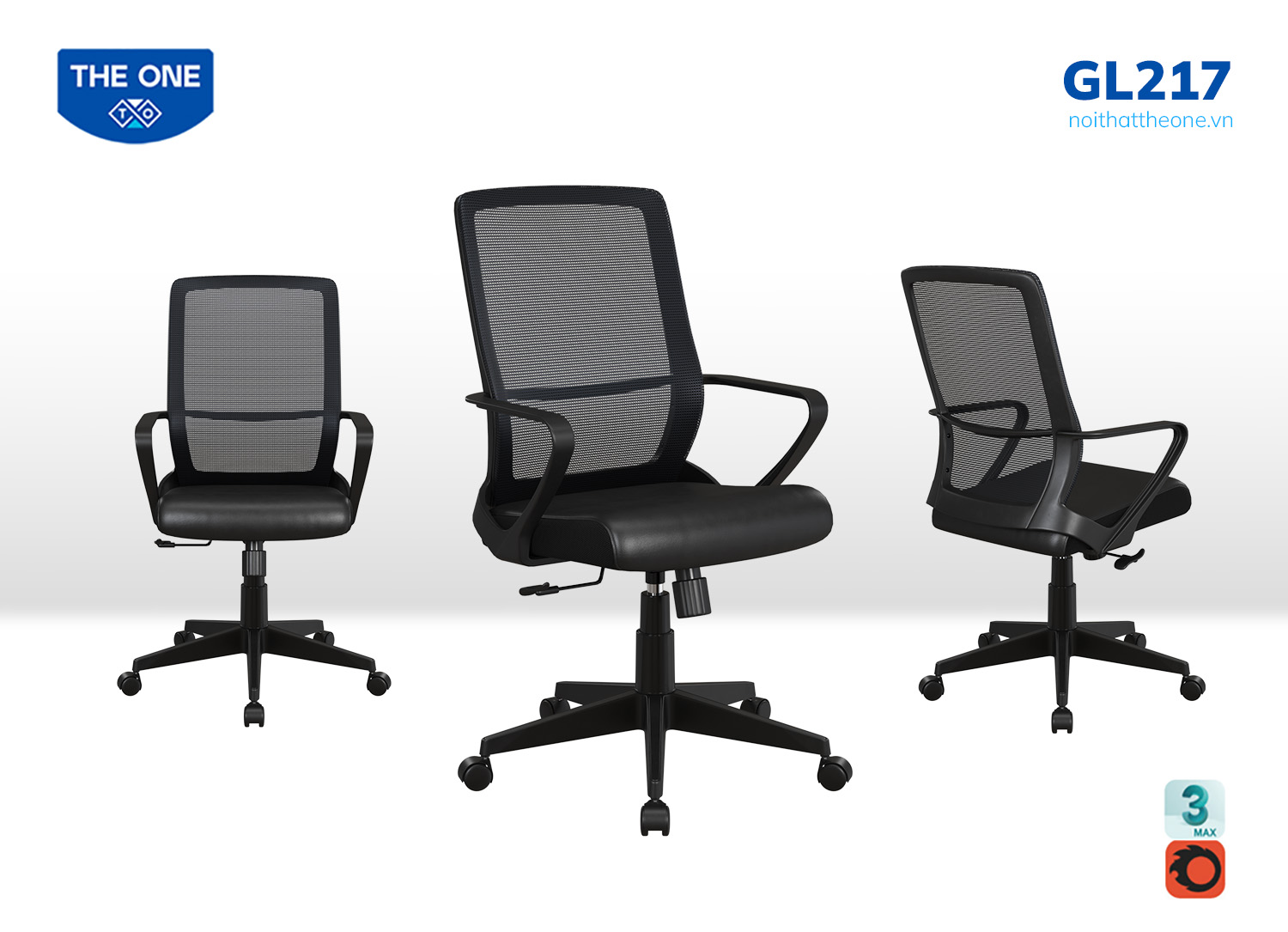Ghế lưới văn phòng GL217