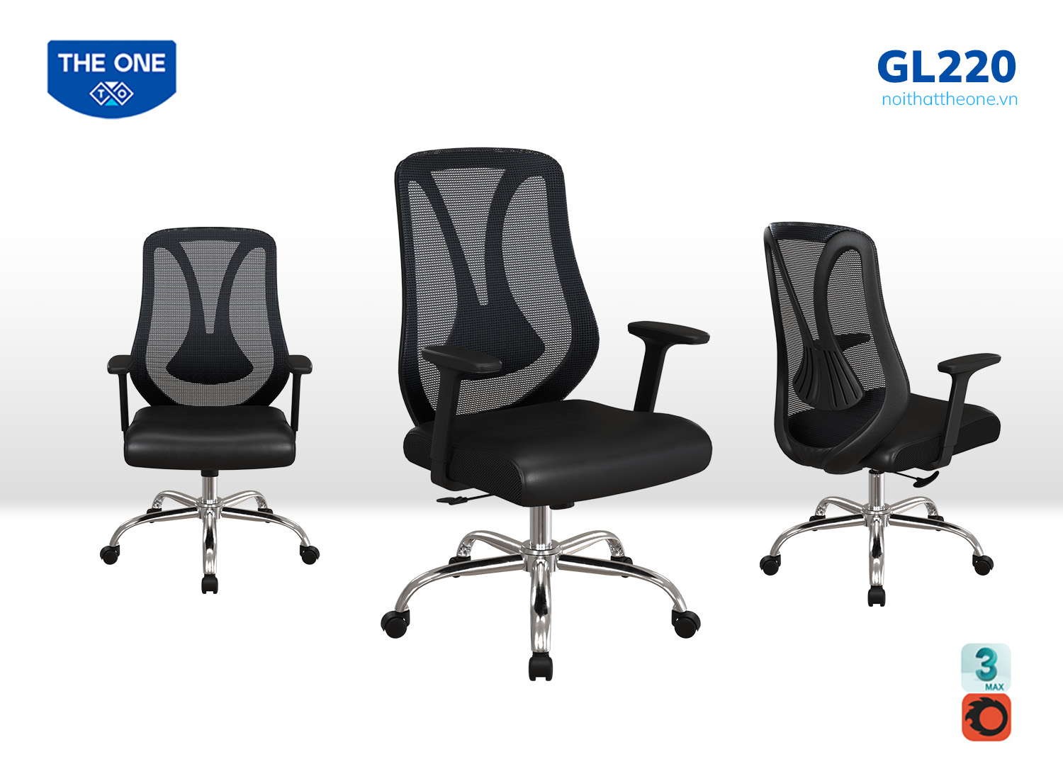 Ghế lưới văn phòng GL220