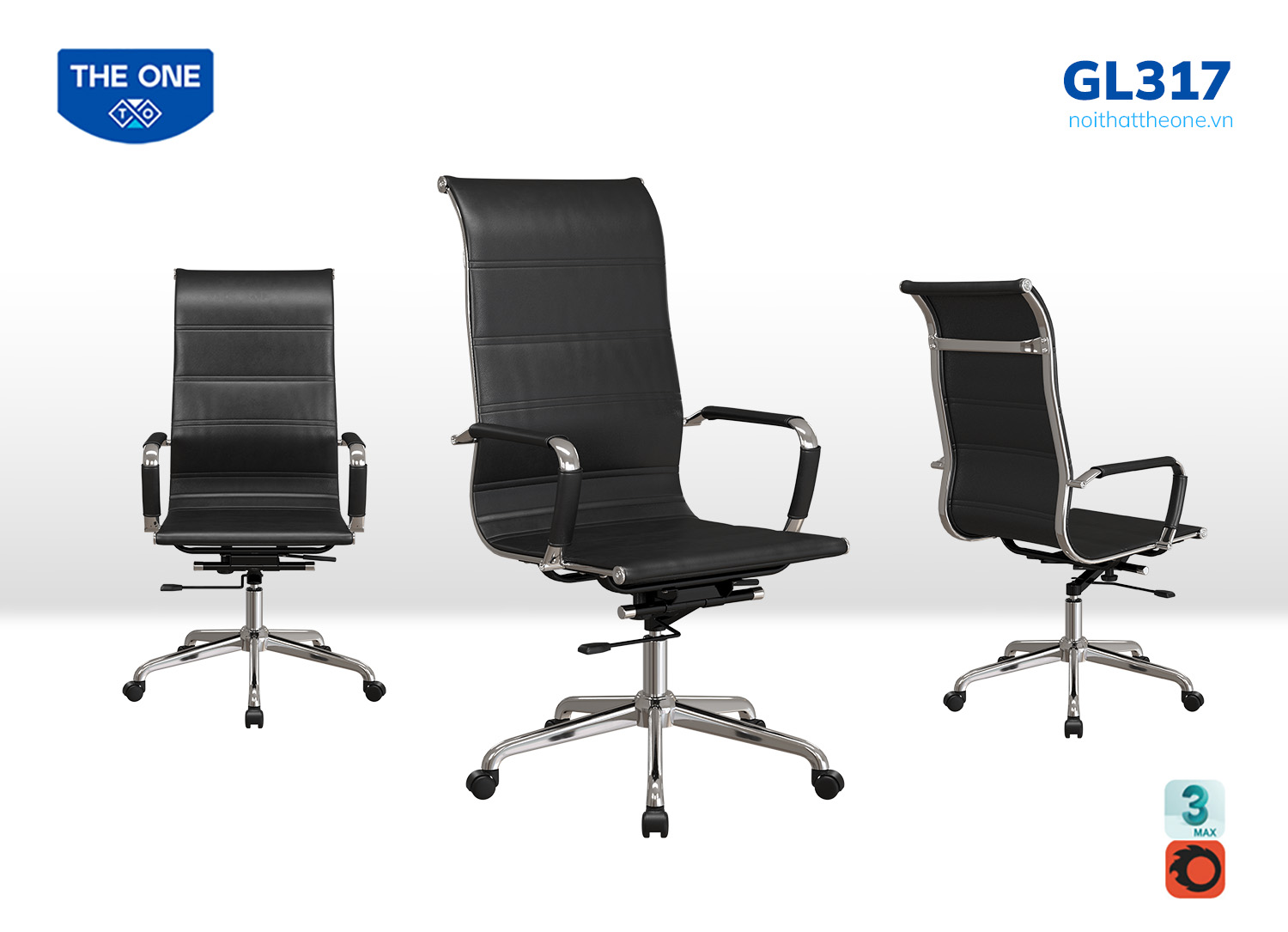 Ghế xoay văn phòng GL317