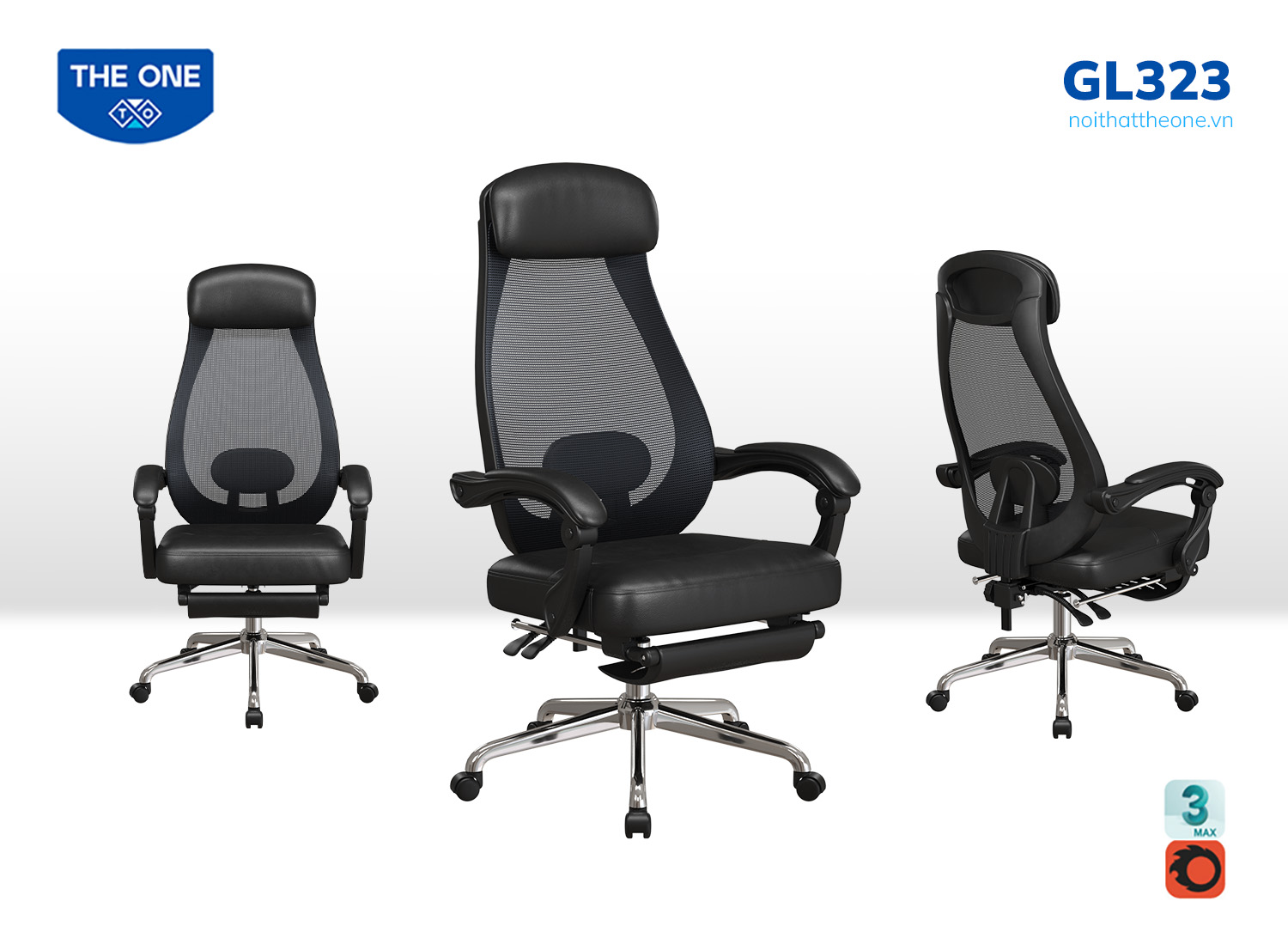 Ghế lưới cao cấp GL323