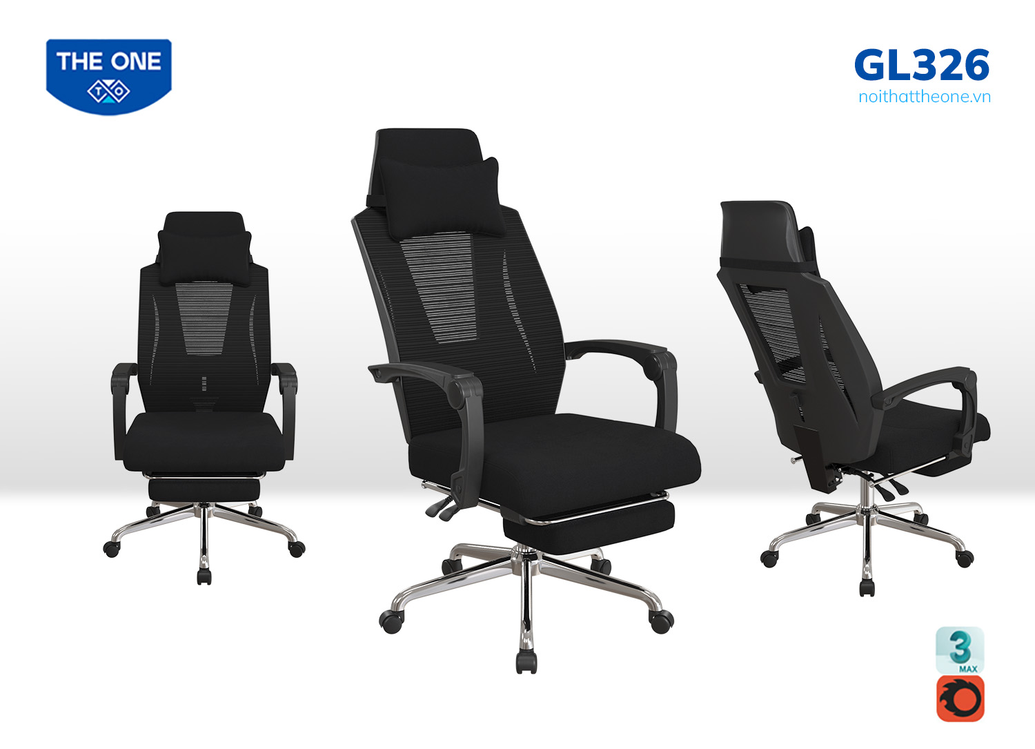 Ghế lưới GL326