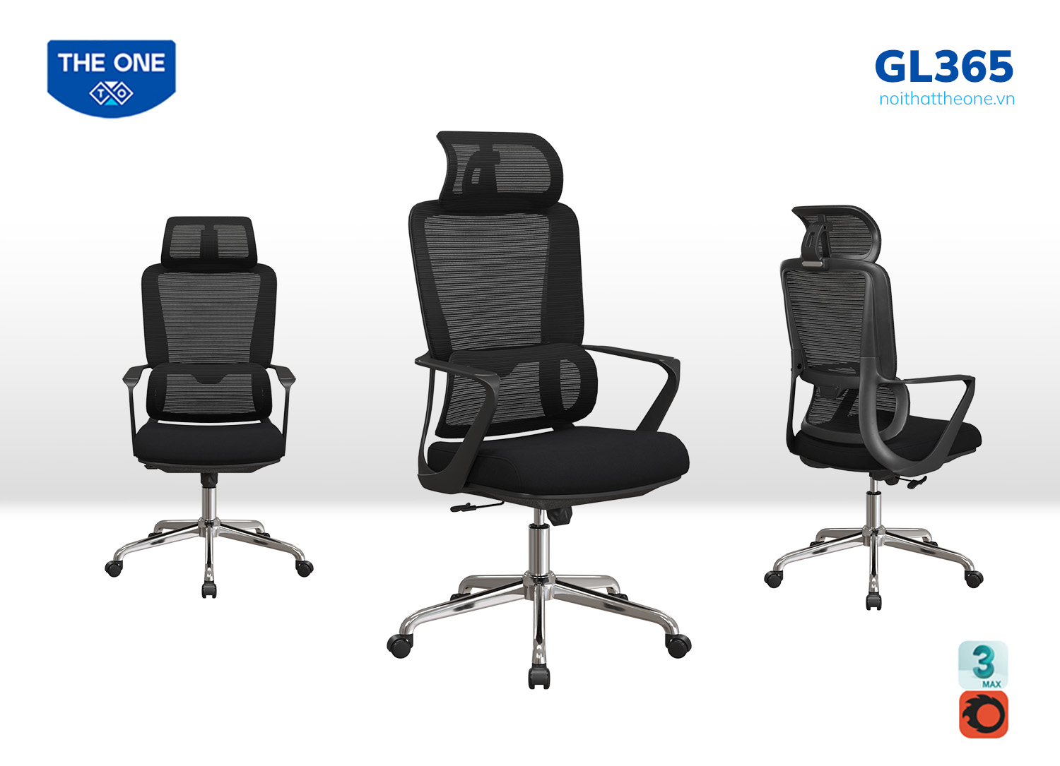 Ghế lưới giám đốc GL365