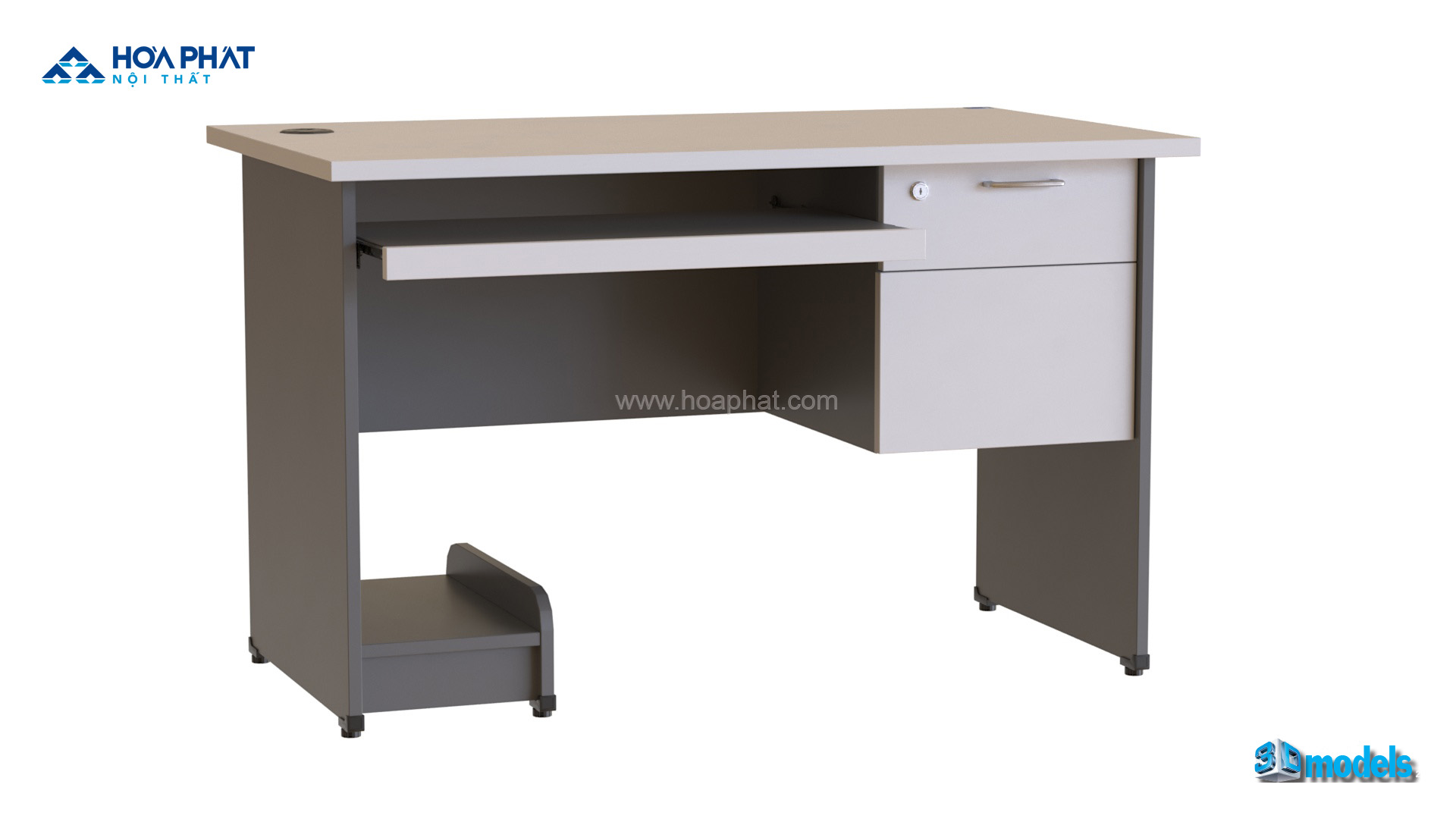 Bàn vi tính gỗ HP204HL