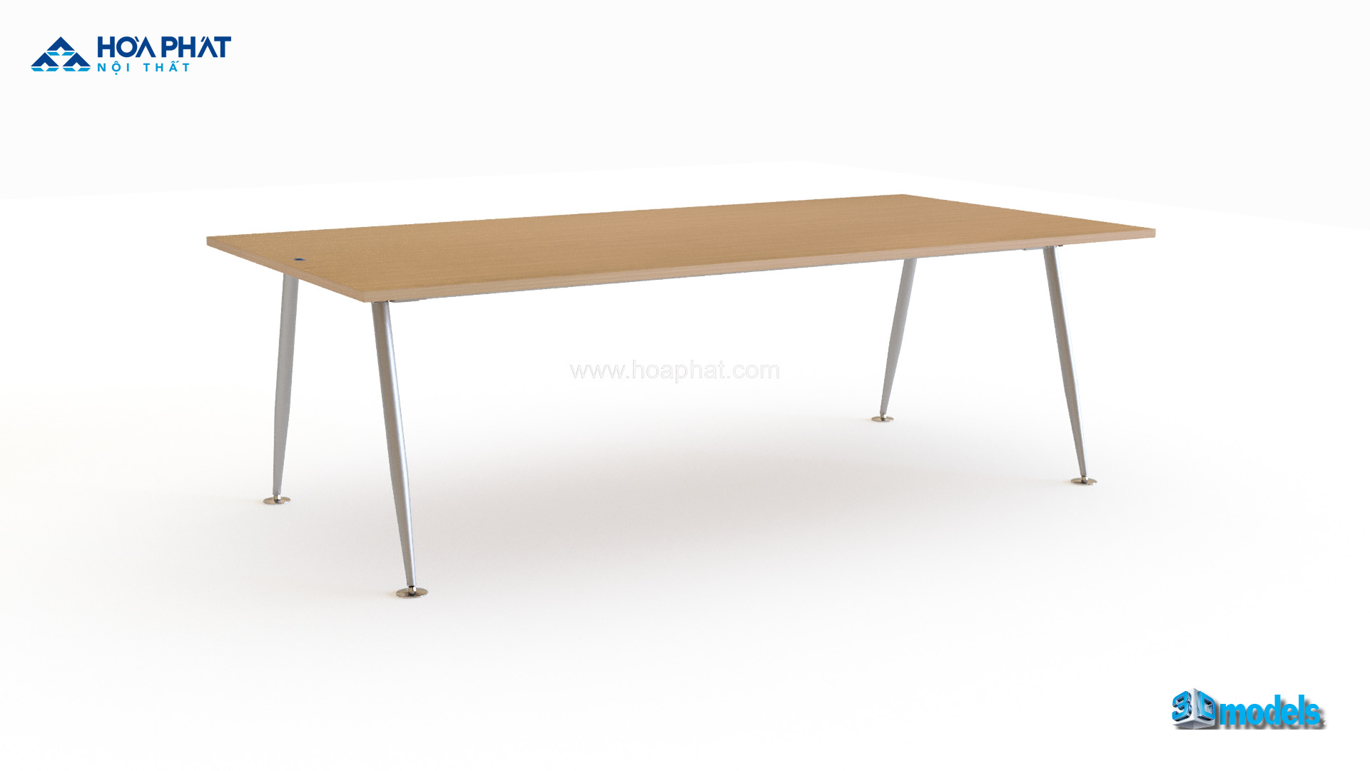 Bàn họp chân sắt HRH2412C8