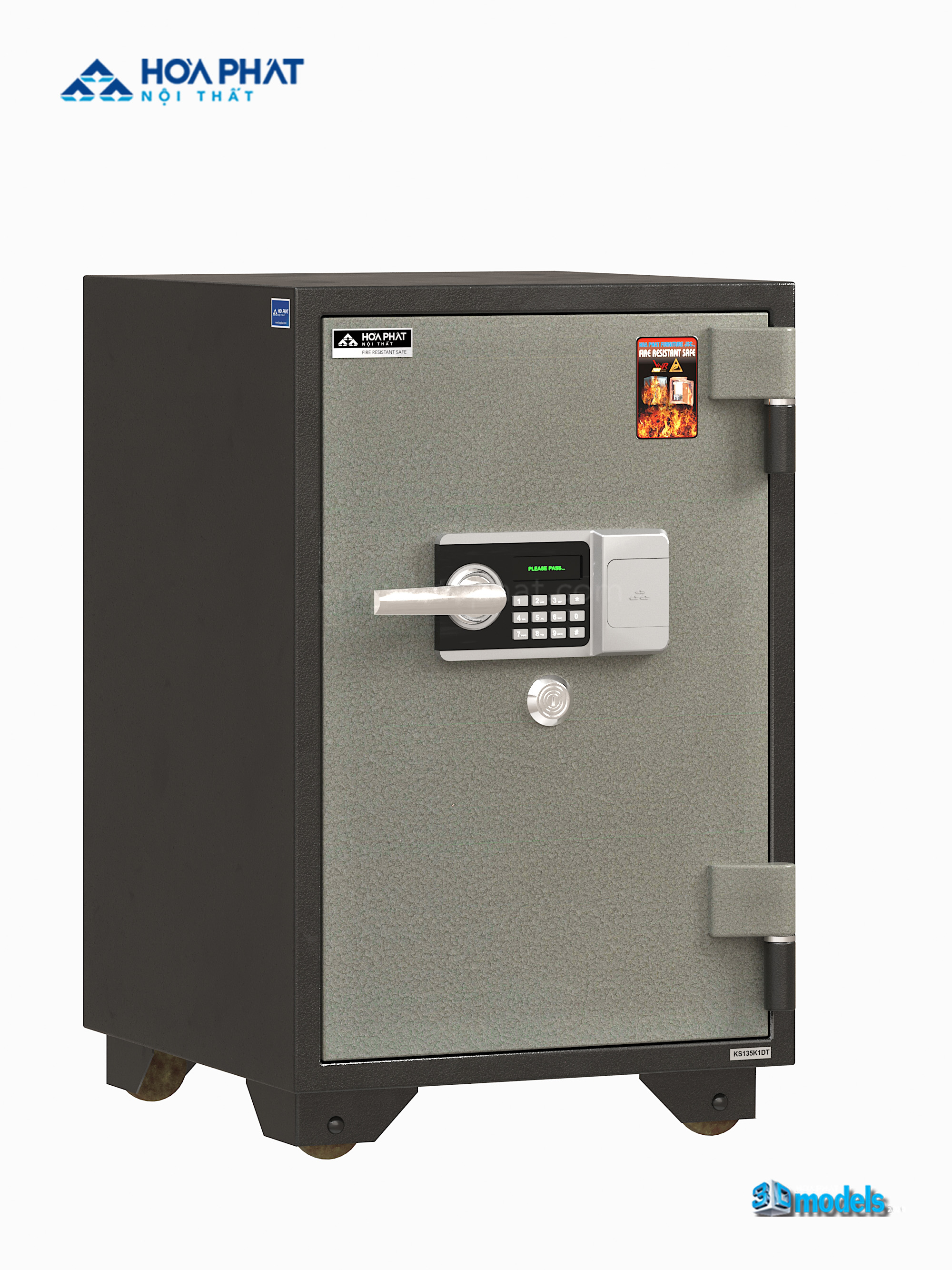 Két sắt chống cháy KS135K1DT