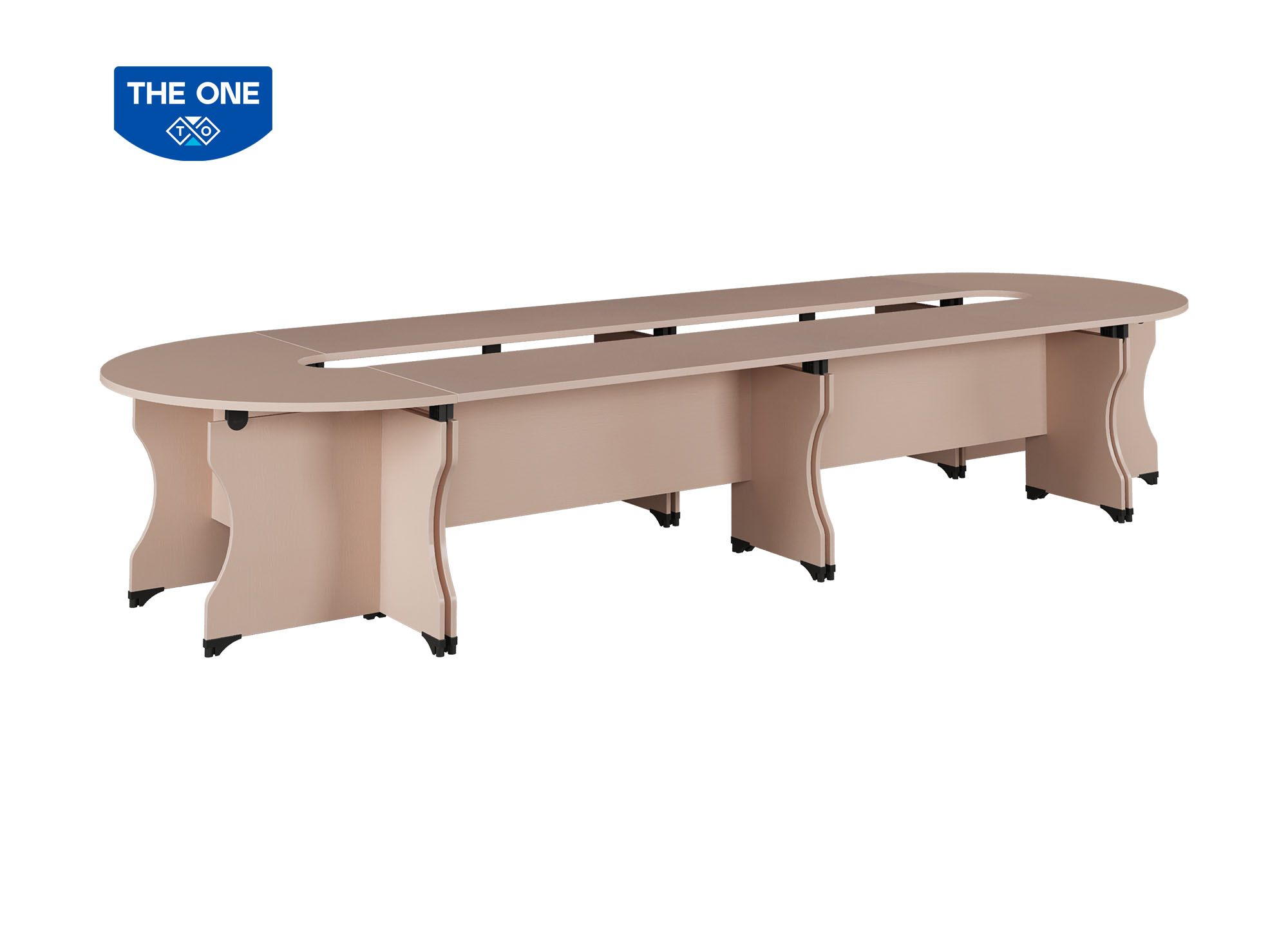 Bàn họp oval lớn NTH4315