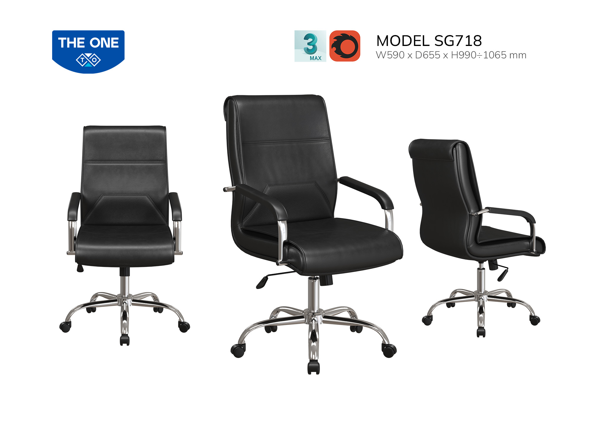 Ghế da trưởng phòng SG718