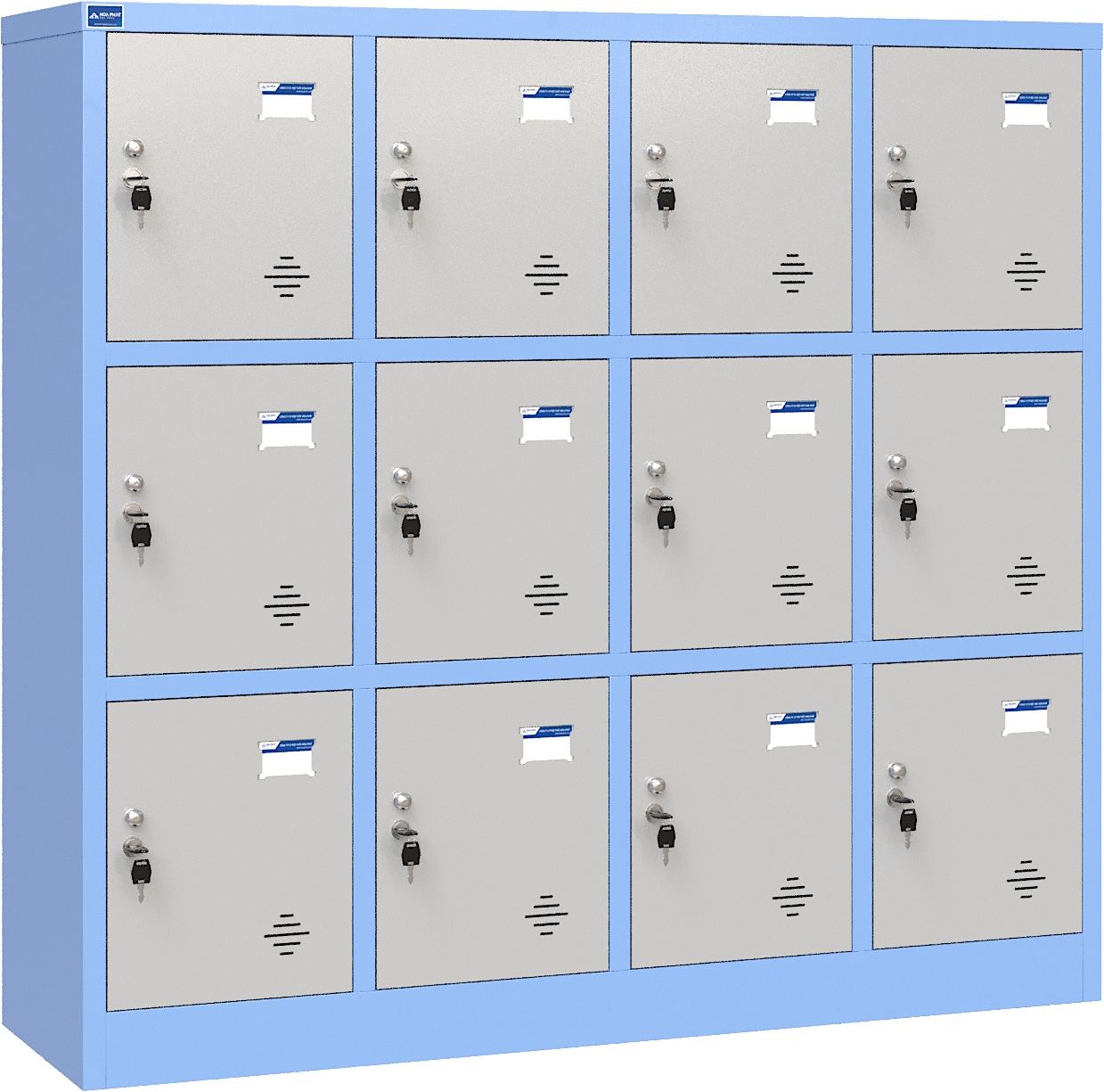 Tủ Locker sắt 12 ngăn TMG983-4K