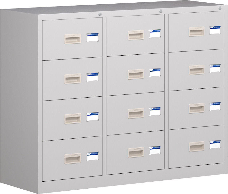 Tủ tài liệu ghép 12 ngăn TU118-12D