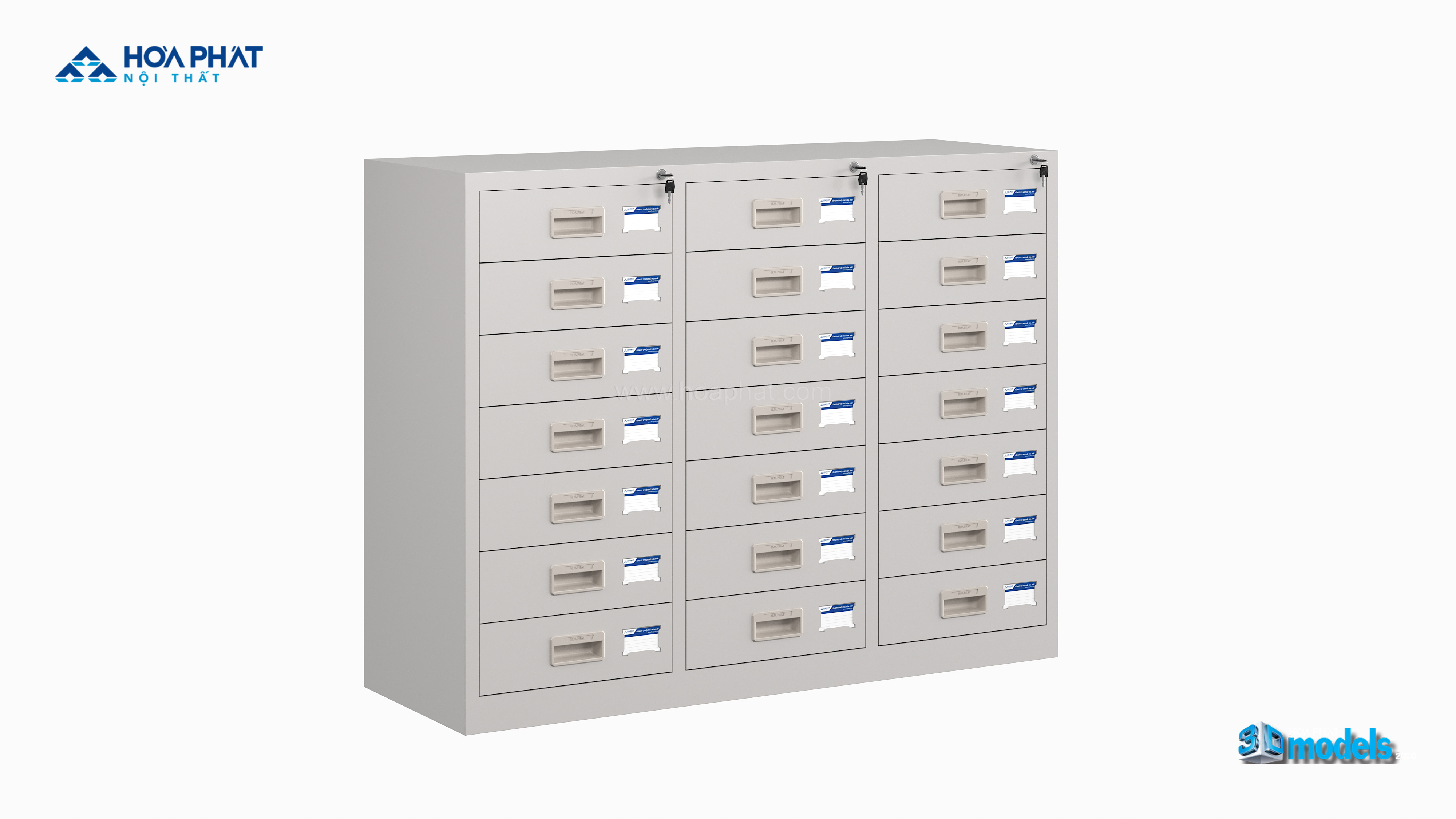 Tủ tài liệu ghép 21 ngăn TU118-21D