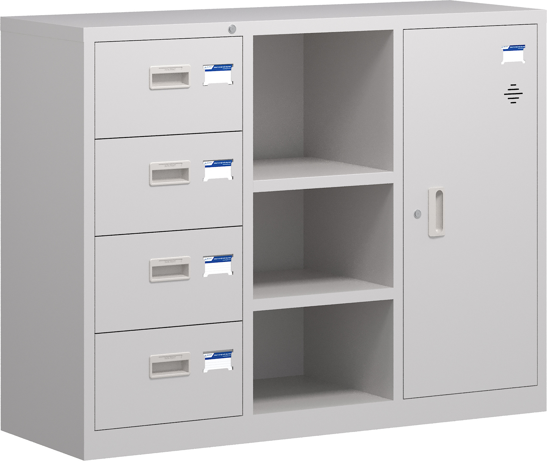 Tủ tài liệu ghép TU118-4D